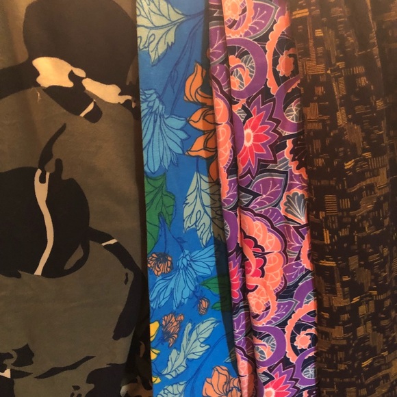 4 pair of Lularoe leggings - Picture 2 of 2